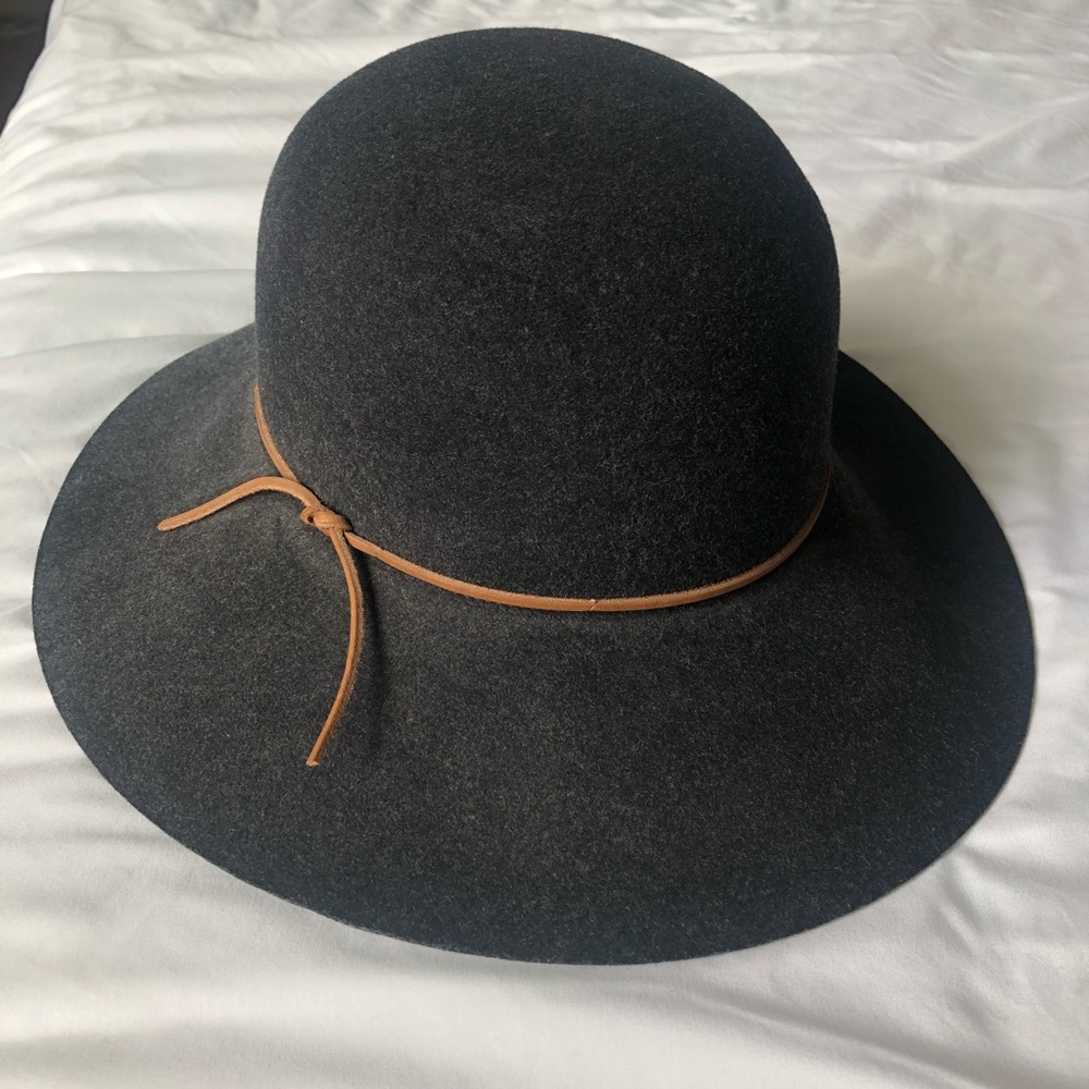 Rag & Bone felt black cunaway hat